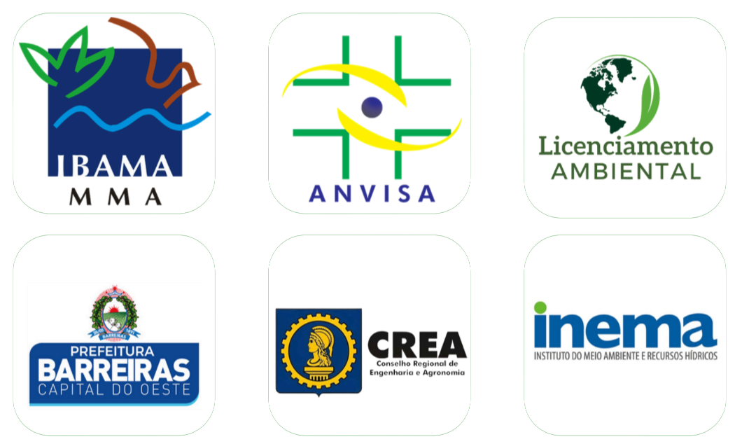 Empresas certificadas: Anvisa, CRQ e Aprag